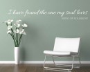 I Have Found Quotes Wall Decal Love Vinyl Art Stickers